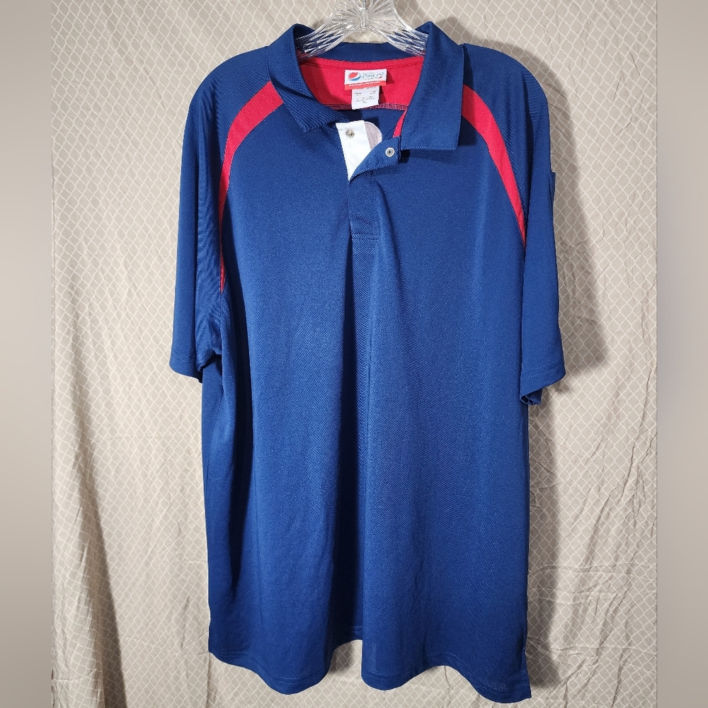 Pepsi Cola by Aramark Polo Casual Shirt Men's XL